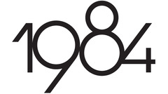 1984 logo. 1984 цифры. 1984 картинки. 1984 компания. джордж оруэлл 1984 год.